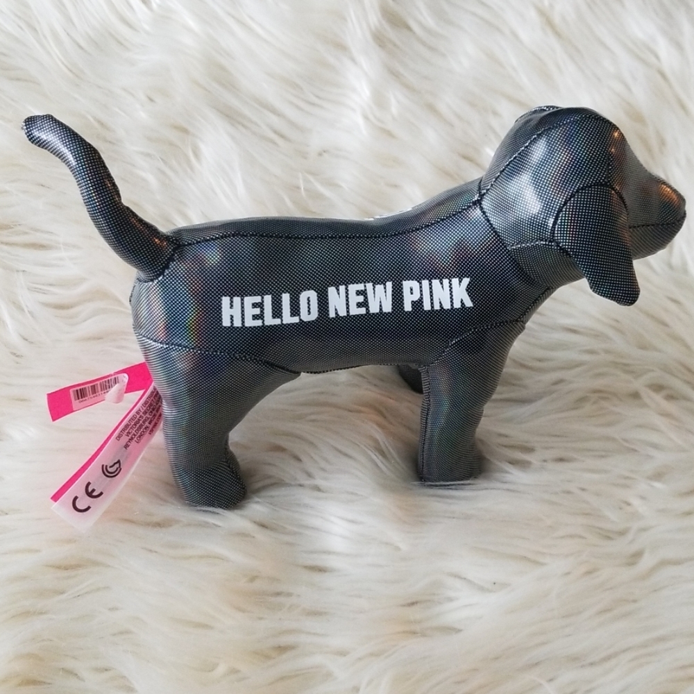 RARE!!Victoria's secret PINK stuffed dog NWOT - Picture 3 of 8